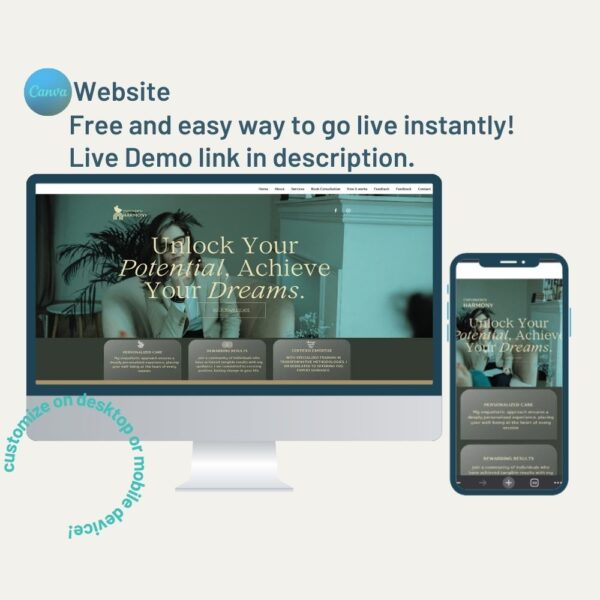 Life Coach Website Template Life Coach Website Template
