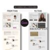 Virtual Assistant Website Template – Canva Editable