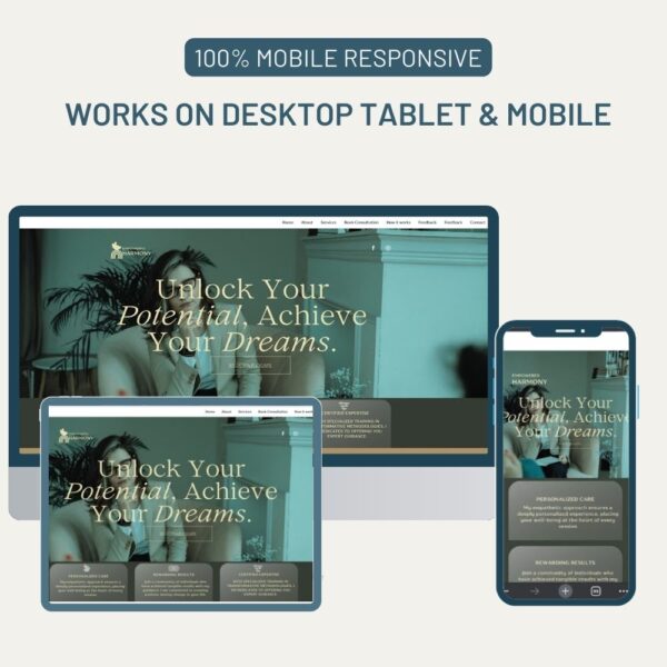 Life Coach Website Template Life Coach Website Template