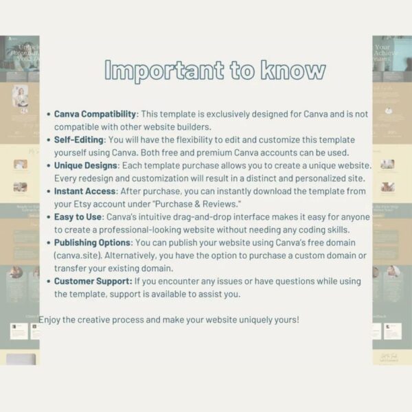 9 Life Coach Website Template