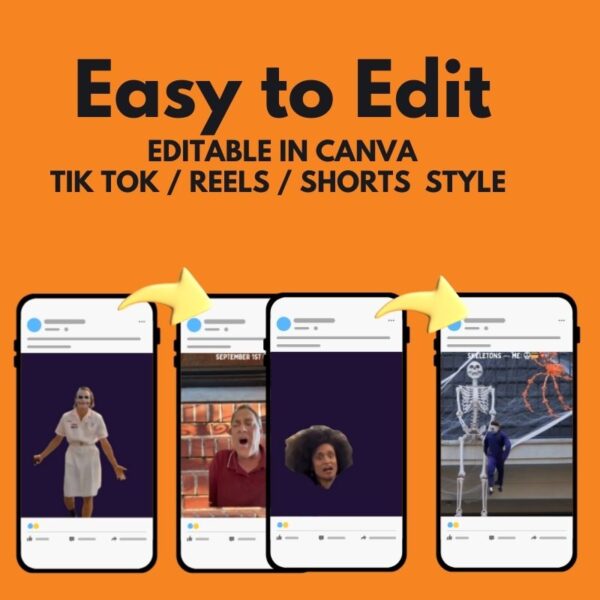 3 Halloween Meme Templates for Canva