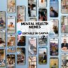 Mental Health Meme Mental Health Social Media Meme Templates