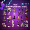 Transparent meme bundle