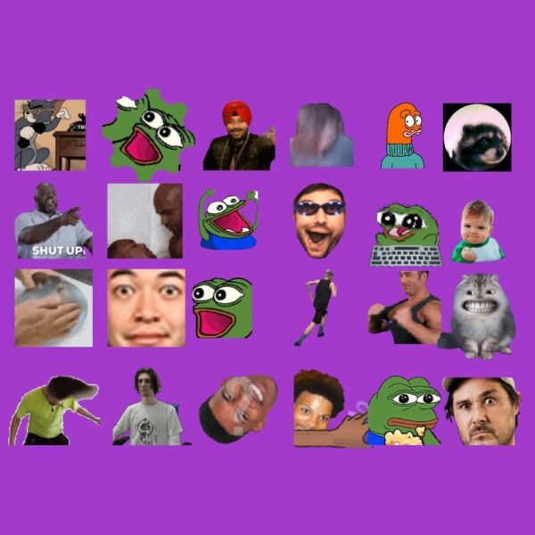 700+ Animated Twitch & Discord Emotes Bundle – GIF Format Mega Pack