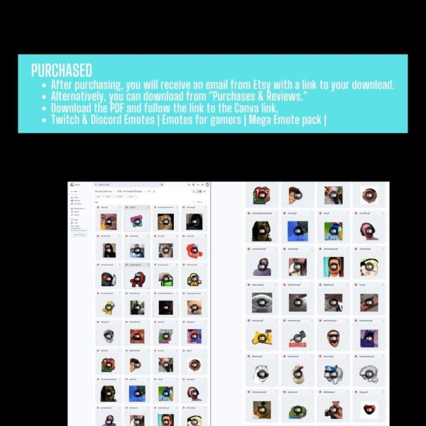 700+ Animated Twitch & Discord Emotes Bundle – GIF Format Mega Pack