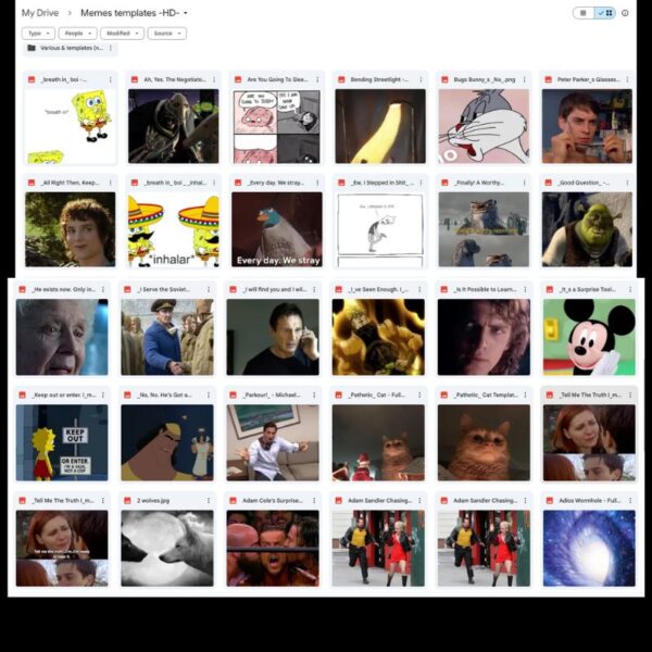 Free Meme Library: 1000+ HD PNG Memes & Templates for Creators
